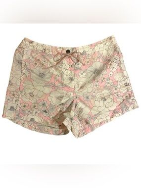 Vintage Eddie Bauer Floral Pink Shorts Gorpcore Coquette